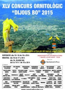 Cartell concurs Dijous Bo 2015